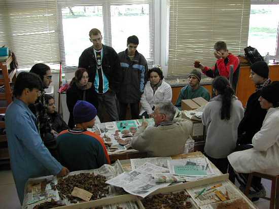 Aula sobre Cerâmica Andina, LEPAN/FURG, 2003.