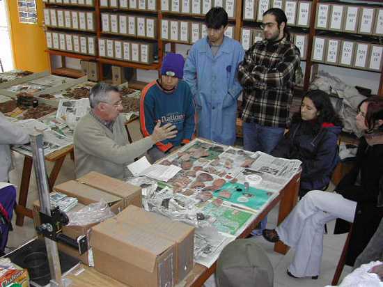 Aula sobre Cerâmica Andina, LEPAN/FURG, 2003.