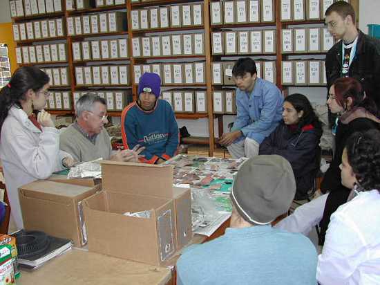 Aula sobre Cerâmica Andina, LEPAN/FURG, 2003.