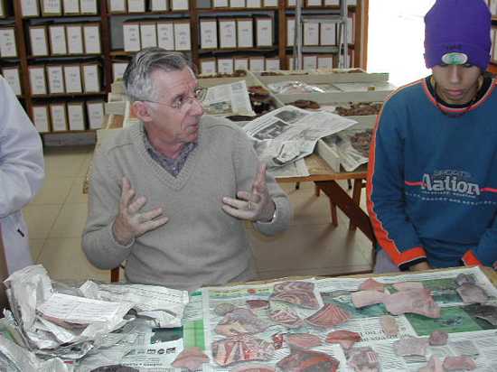 Aula sobre Cerâmica Andina, LEPAN/FURG, 2003.